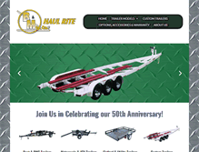 Tablet Screenshot of haulritetrailers.net